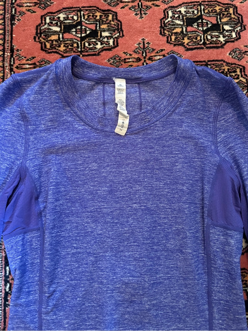 Lululemon Vintage Run Dash Long Sleeve - Picture 3 of 9